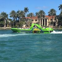 Miami Cigerrete Boat Ride Miami: Jet Boat Ride + Hop-on Hop-off Bus Tour