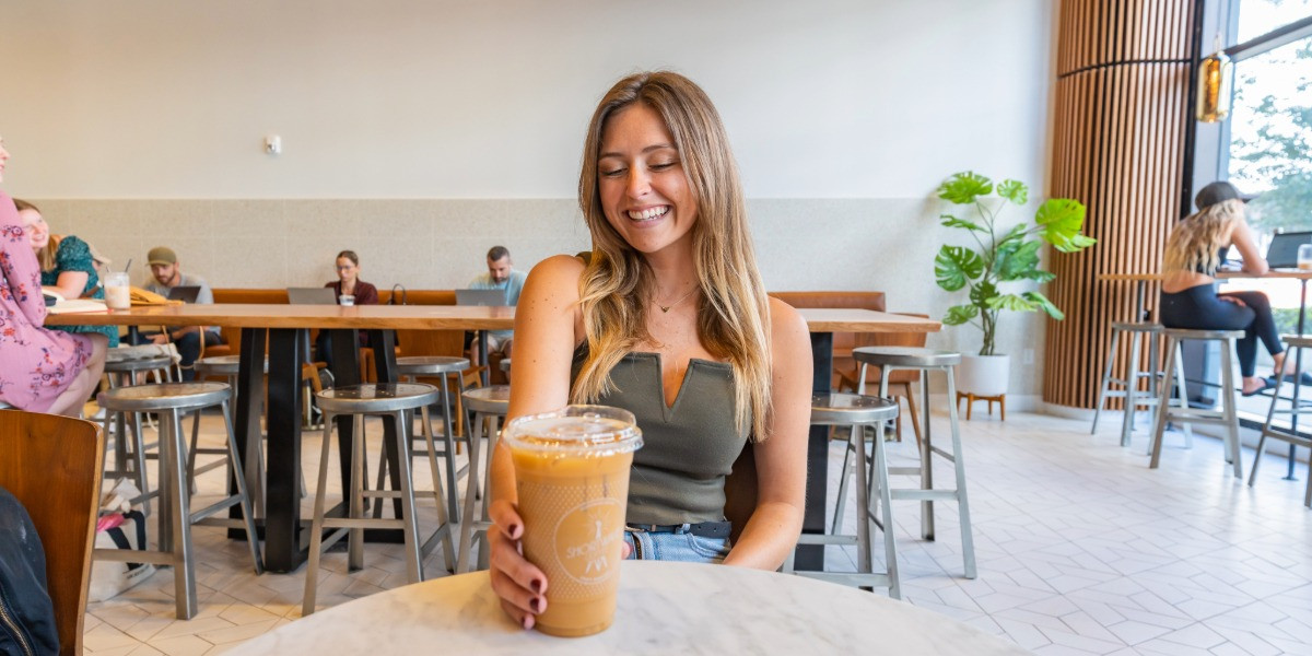 Grab a coffee at a local café