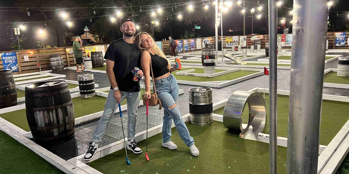 Mini golf or a casual round of golf