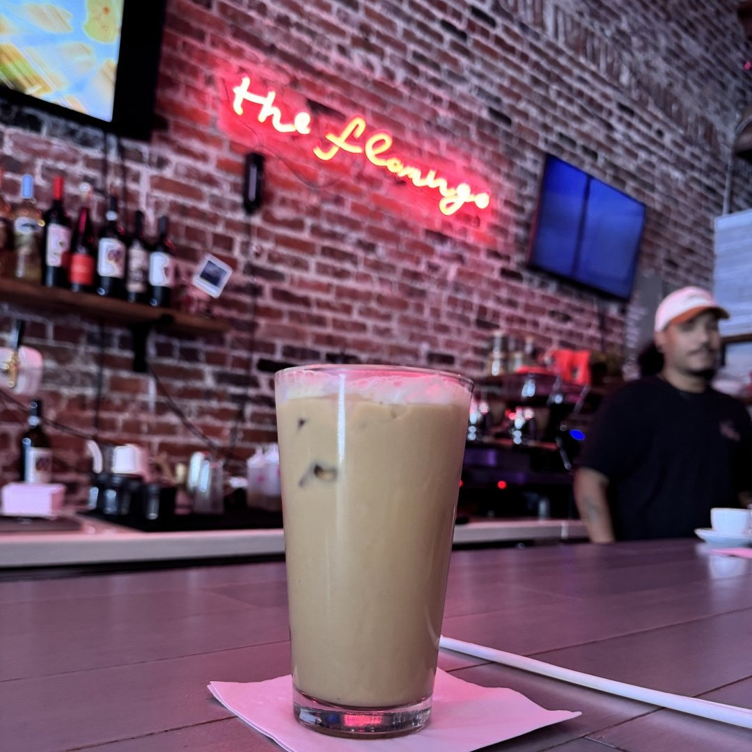 flamingo coffee