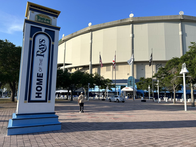 Texas Rangers vs Tampa Bay Rays at Tropicana Field, St Petersburg – MLB Baseball Game
