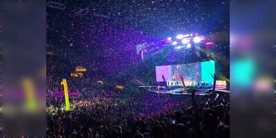 Las Vegas concert crowd in March 2025