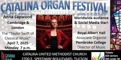 Anna Lapwood Concerts 2025 poster