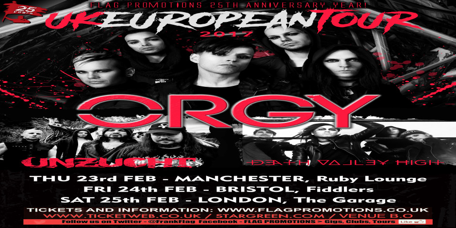 Orgy, There is No Us,  Echo Spine, Deathshine, Hollow Zoo, Artificially Intelligent Primitives 