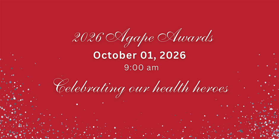 2026 Agape Family Health Awards