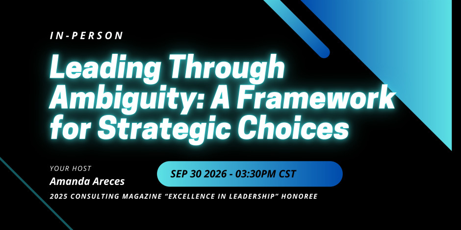 Leading Through Ambiguity: A Framework for Strategic Choices