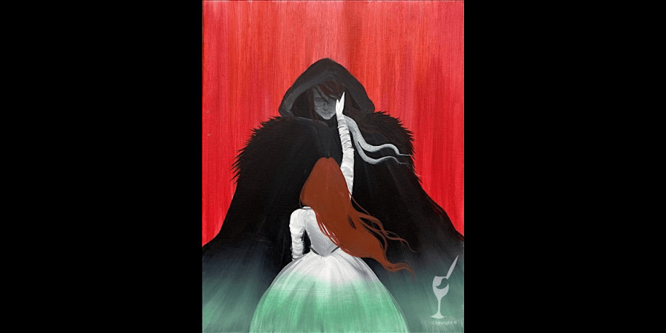 Twisted Dark Romance - Paint and Sip in Houston | Classpop!™ - UNATION