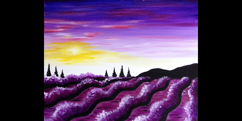Lavender Sunset - Paint and Sip in San Francisco | Classpop!™ - UNATION