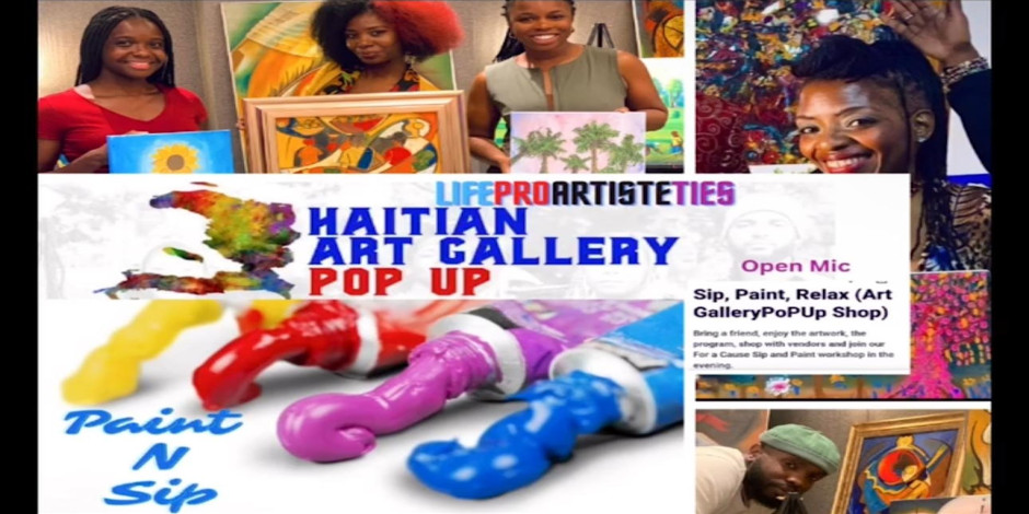 Haitian Art Gallery Pop Up Exhibit/Shop