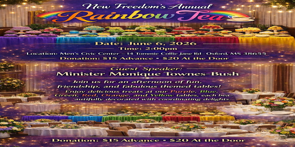 New Freedom’s Annual Rainbow Tea