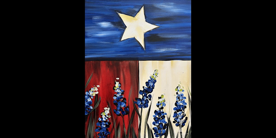 Bluebonnet Wildflower State Pride - Paint and Sip in Houston | Classpop ...