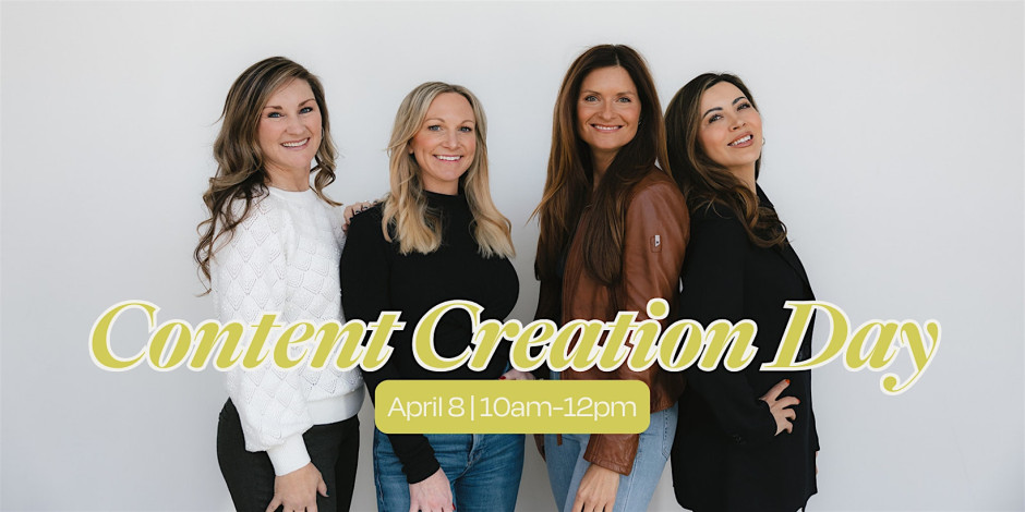 Content Creation Day for Female Entrepreneurs