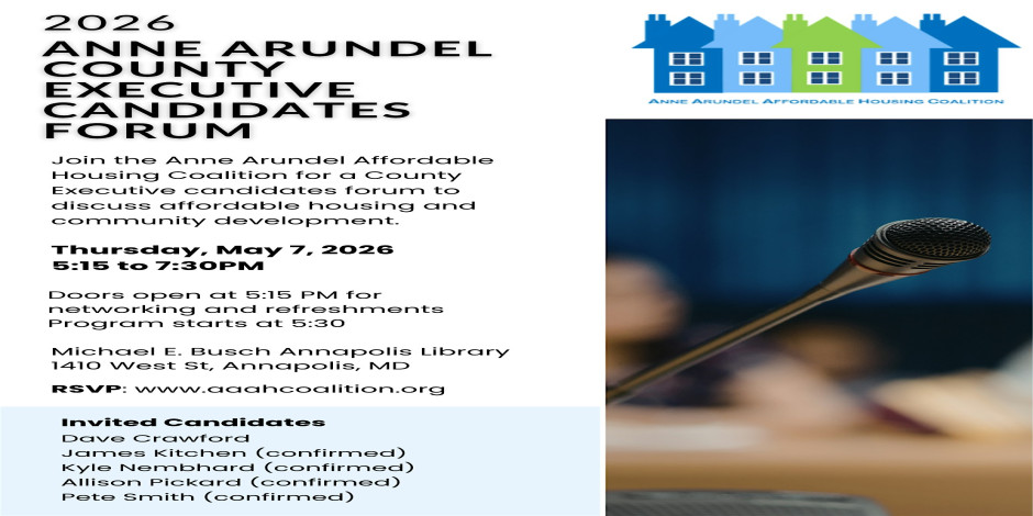 2026 Anne Arundel County Executive Candidates Forum - UNATION