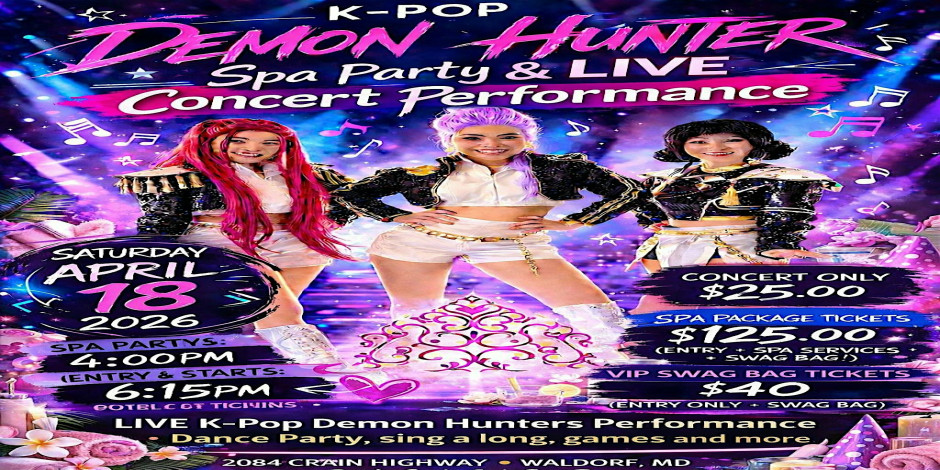 Unation K-Pop Spa Party & LIVE Concert Experience 2084 Crain Hwy Tickets - 04 ...