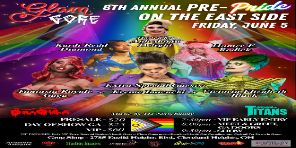 GlamGore: The 8th Annual Pre-Pride on the East Side