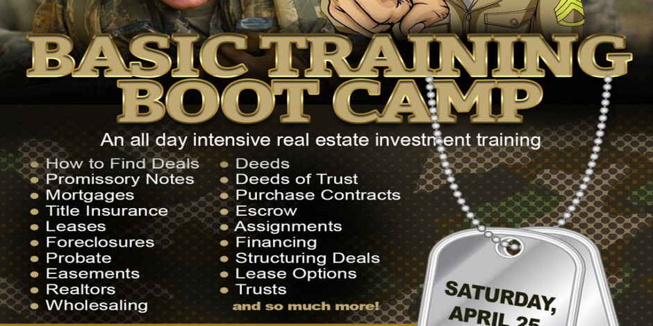 Basic Training Real Estate Investing Boot Camp - UNATION