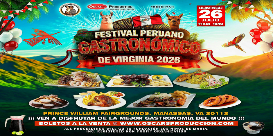 “FESTIVAL PERUANO GASTRONÓMICO de VIRGINIA 2026”