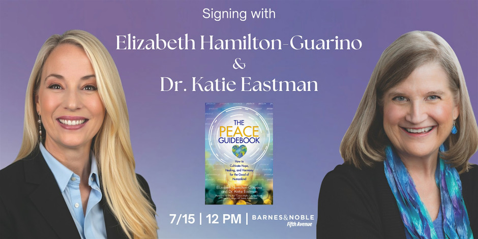 Celebrating THE PEACE GUIDEBOOK @ B&N 5th Ave!