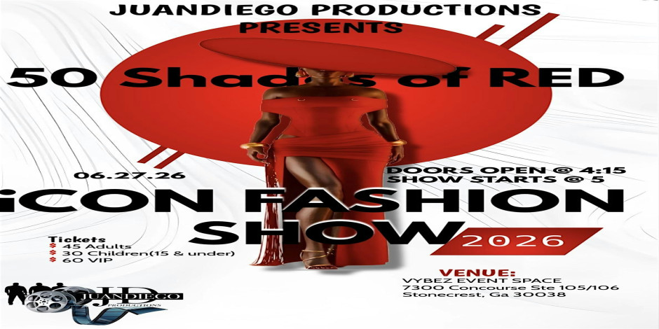 50 Shades of RED iCon Fashion Show