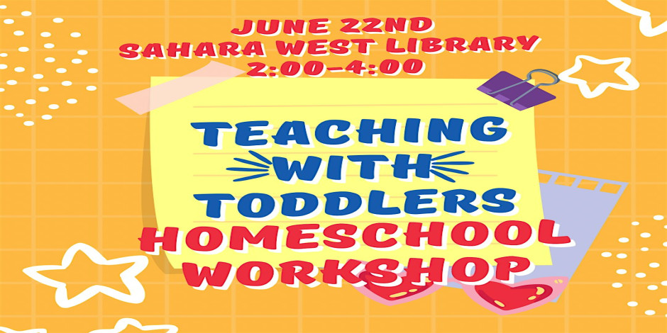 Teaching with Toddlers Homeschool Workshop