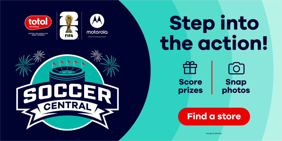 DC, get in the game! Score BIG at Total Wireless: Soccer Day Experience