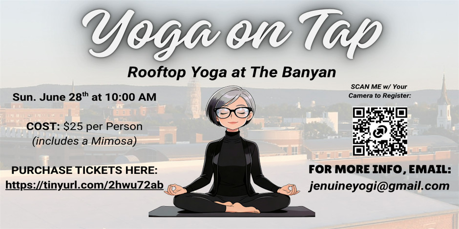 YOGA ON TAP - ROOFTOP EDITION