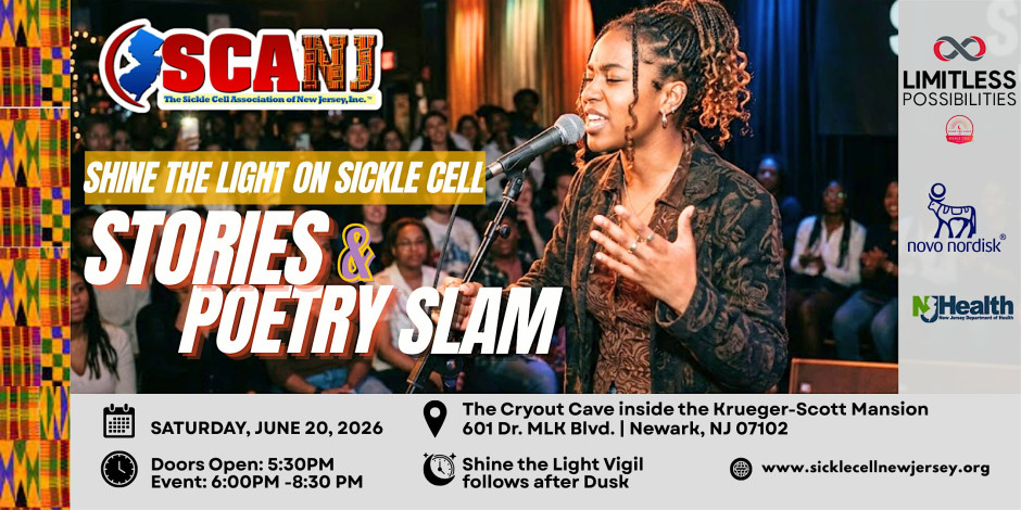 Shine the Light on Sickle Cell Stories/Poetry Slam