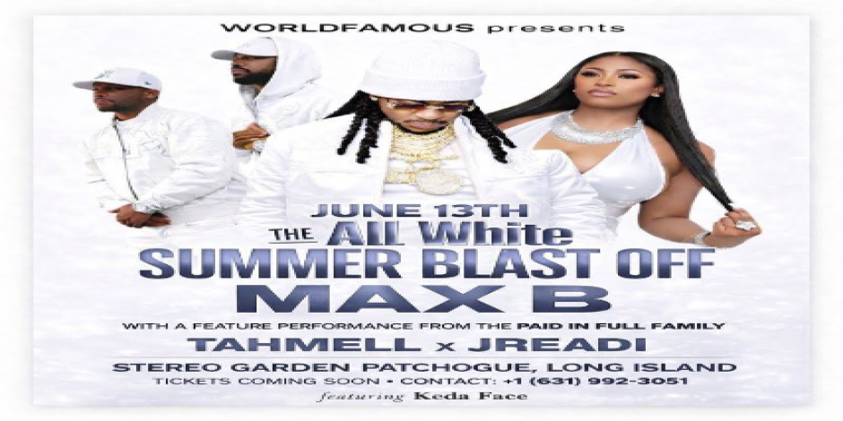 THE ALL WHITE SUMMER BLAST OFF