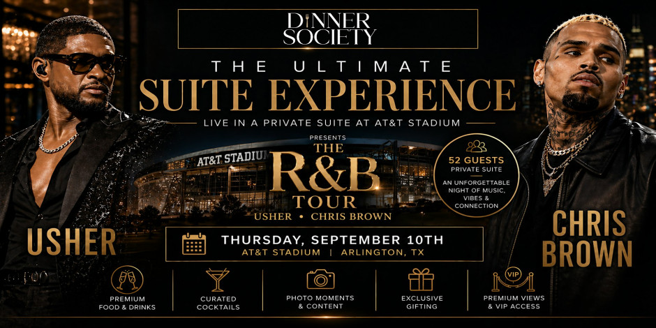 VIP Suite Access for Usher & Chris Brown