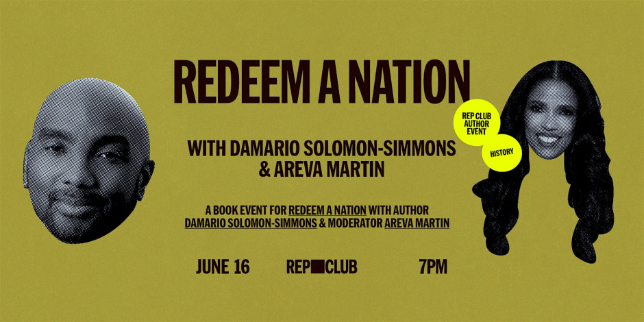 BOOK EVENT: Redeem A Nation w/ Damario Solomon-Simmons & Areva Martin