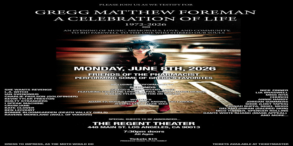 Gregg Matthew Foreman - A Celebration of Life