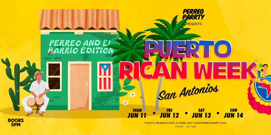 Puerto Rican Week Reggaeton on Houston - Latin & Reggaeton Party NYC