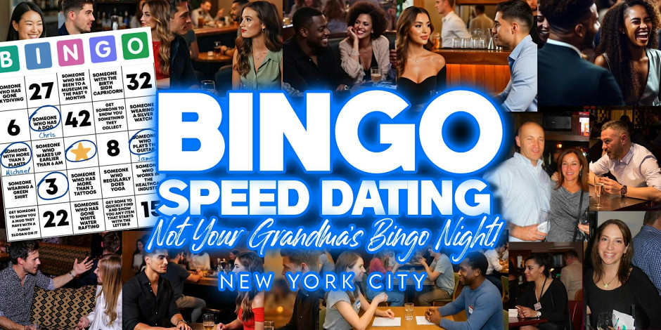 NYC Bingo Speed Dating - A Fun New Kind Of Speed Dating: Ages 35-49