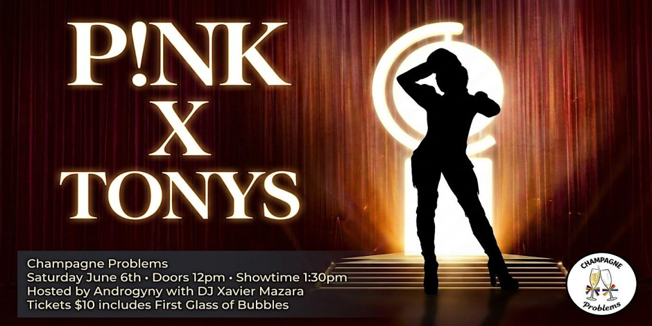 PINK X TONYS DRAG BRUNCH