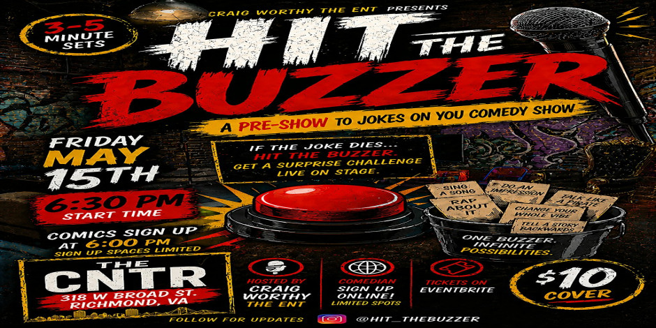 Hit the Buzzer Open Mic Pre-show
