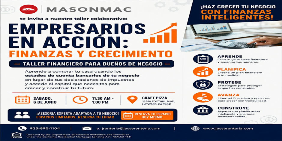 Financia Tu Hogar | Seminario GRATIS de Préstamos con Estados de Cuenta