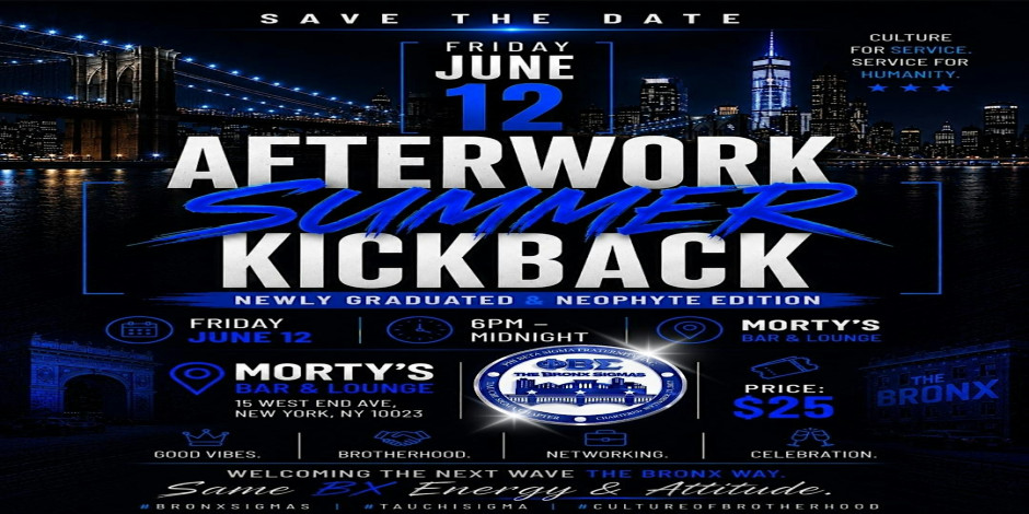 Afterwork Summer Kickback ( Newly Graduated &  D9 Neophyte Edition)
