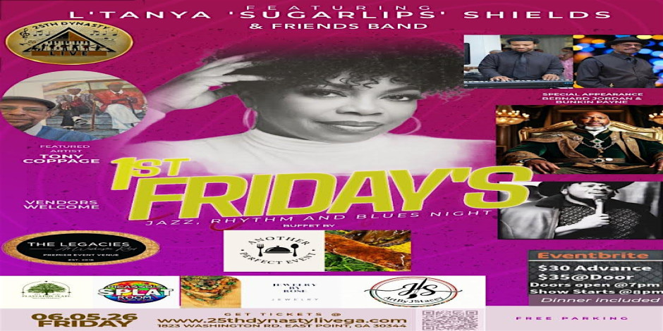 25th Dynasty LIVE 1st Friday's Jazz,  Rhythm and Blues Night