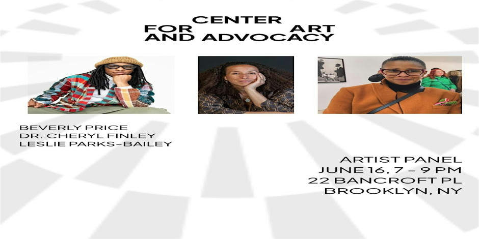 Artist Talk with Dr. Cheryl Finley, Leslie ParksBailey and Beverly Price