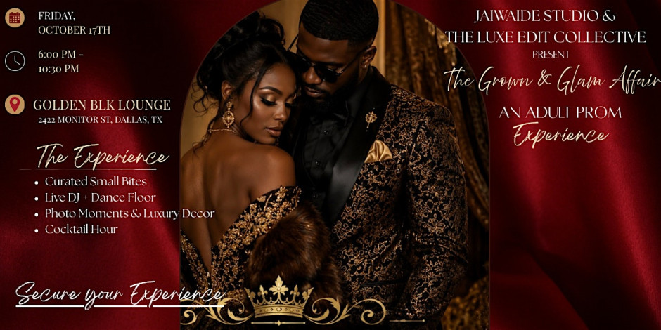 The Grown & Glam Affair: An Adult Prom Experience