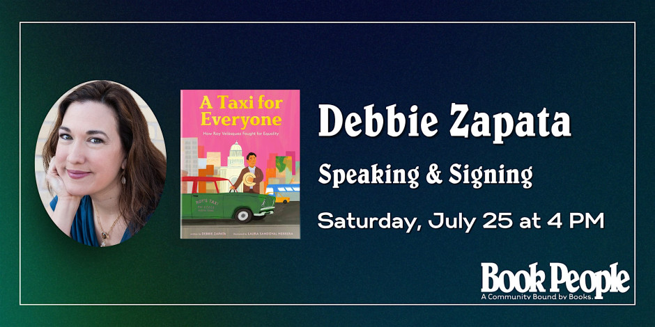 BookPeople Presents: Debbie Zapata - A Taxi for Everyone