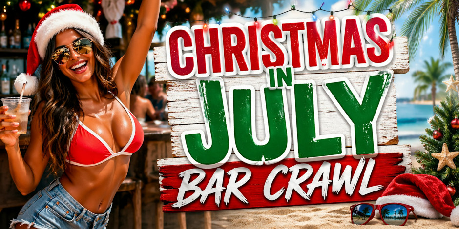 Norfolk Christmas in July Bar Crawl 2026