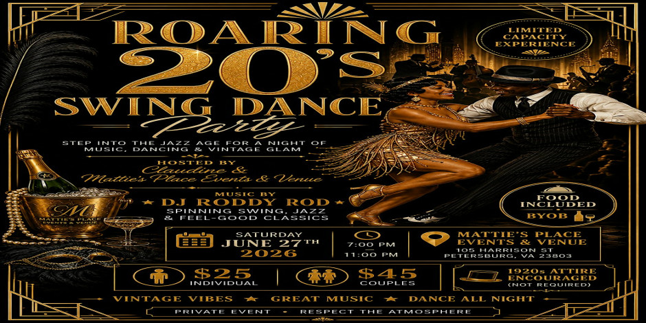Roaring 20’s Swing Dance Jazz Night