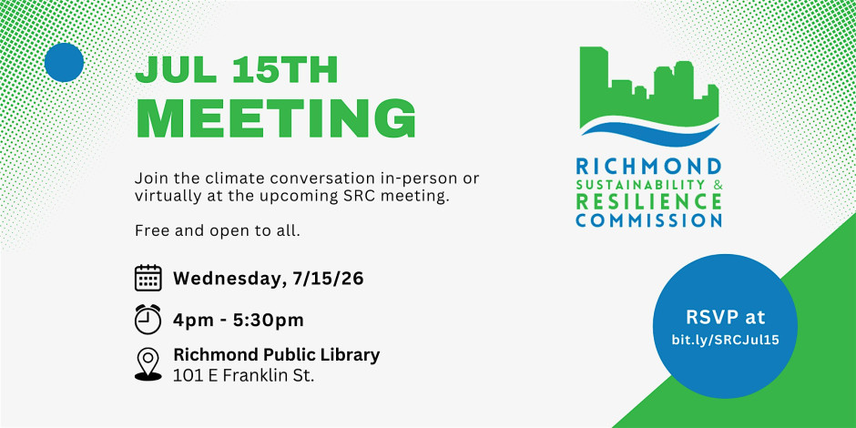 Sustainability & Resilience Commission - July 2026 Meeting