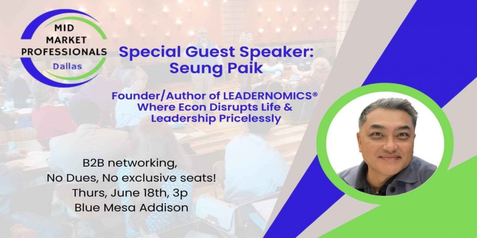 Mid Market Professionals DALLAS June event