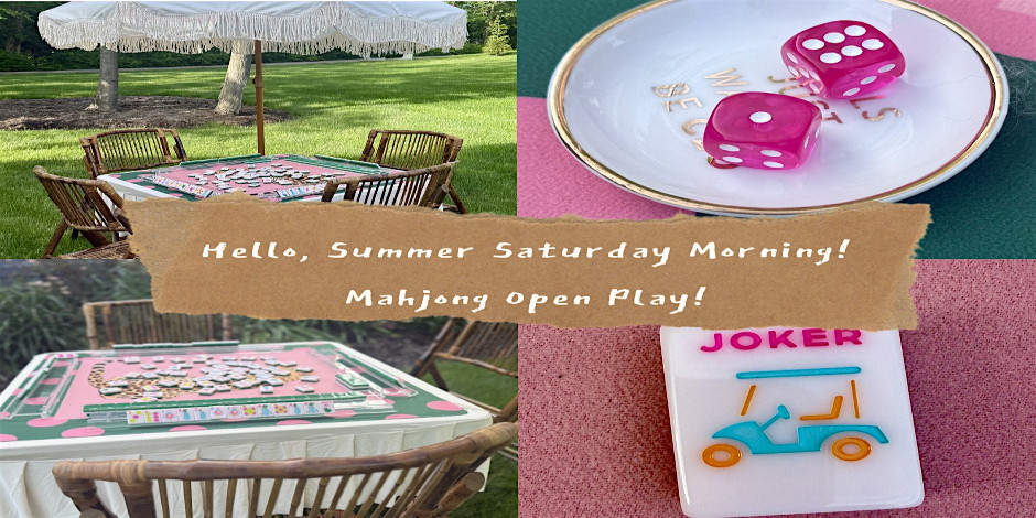 Mahjong Open Play - Coffee and Cinnamon Rolls!
