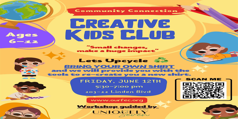 Creative Kids Club: Upcycling Edition