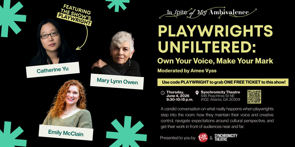 Playwrights Unfiltered: Own Your Voice, Make Your Mark