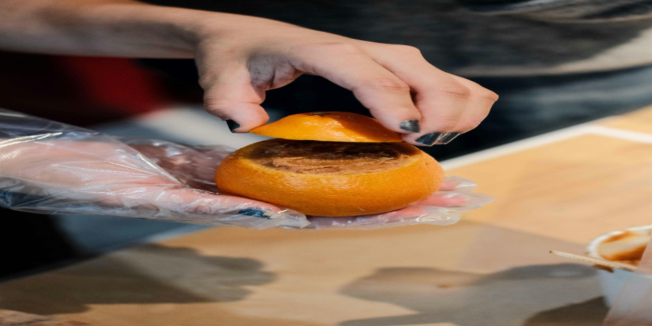 Slow Food Workshop: Citrus Miso-stuffed pickle