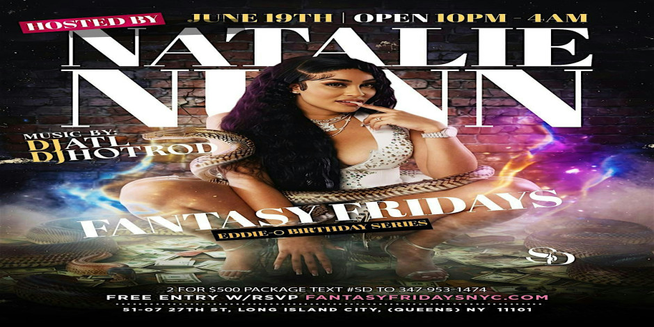 Natalie Nunn host 6/19 Fantasy Fridays at Sd nightclub